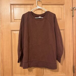Brown Crewneck Sweatshirt